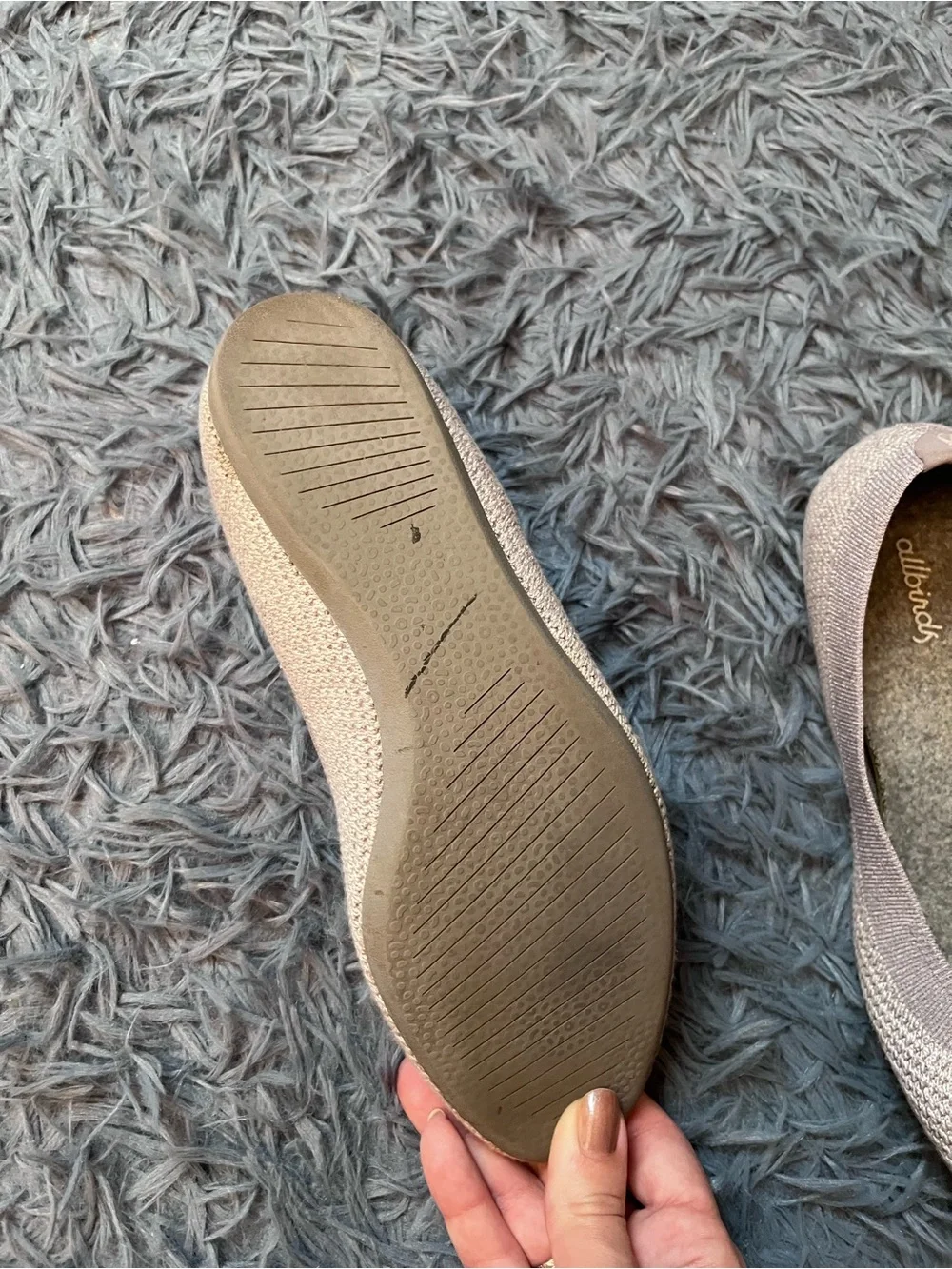 Allbirds Light GrayTree Breezers Slipper Ballet Flats Size 9
